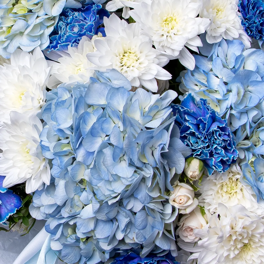 Букет Голубая лагуна